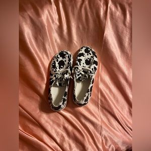 cow print hey dude dupes!!